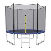 Huitich trampoline with safety net for secure jumping and outdoor fun